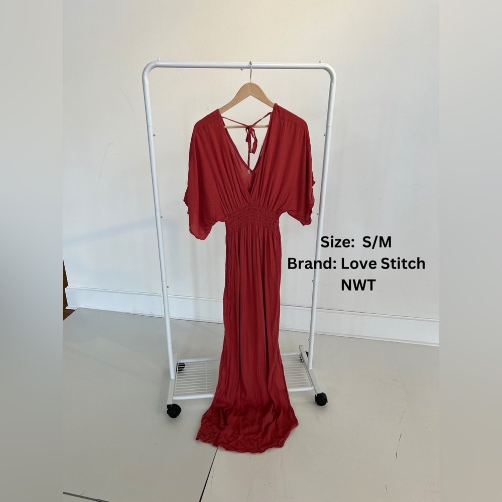 Women’s red/orange dress